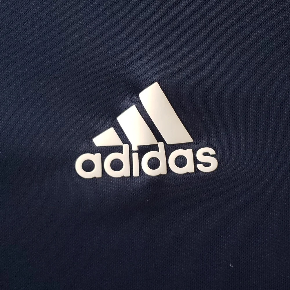 adidas Men's Advantage  Polo  Golf Shirt 2XL Collegiate Navy White